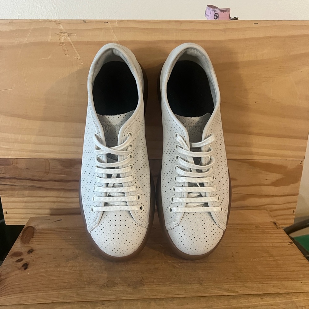 Camper Pelotas Soller Perforated Suede Leather Sneakers size 40 NWOB - Picture 17 of 17